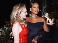 Rihanna w czerni w Cannes